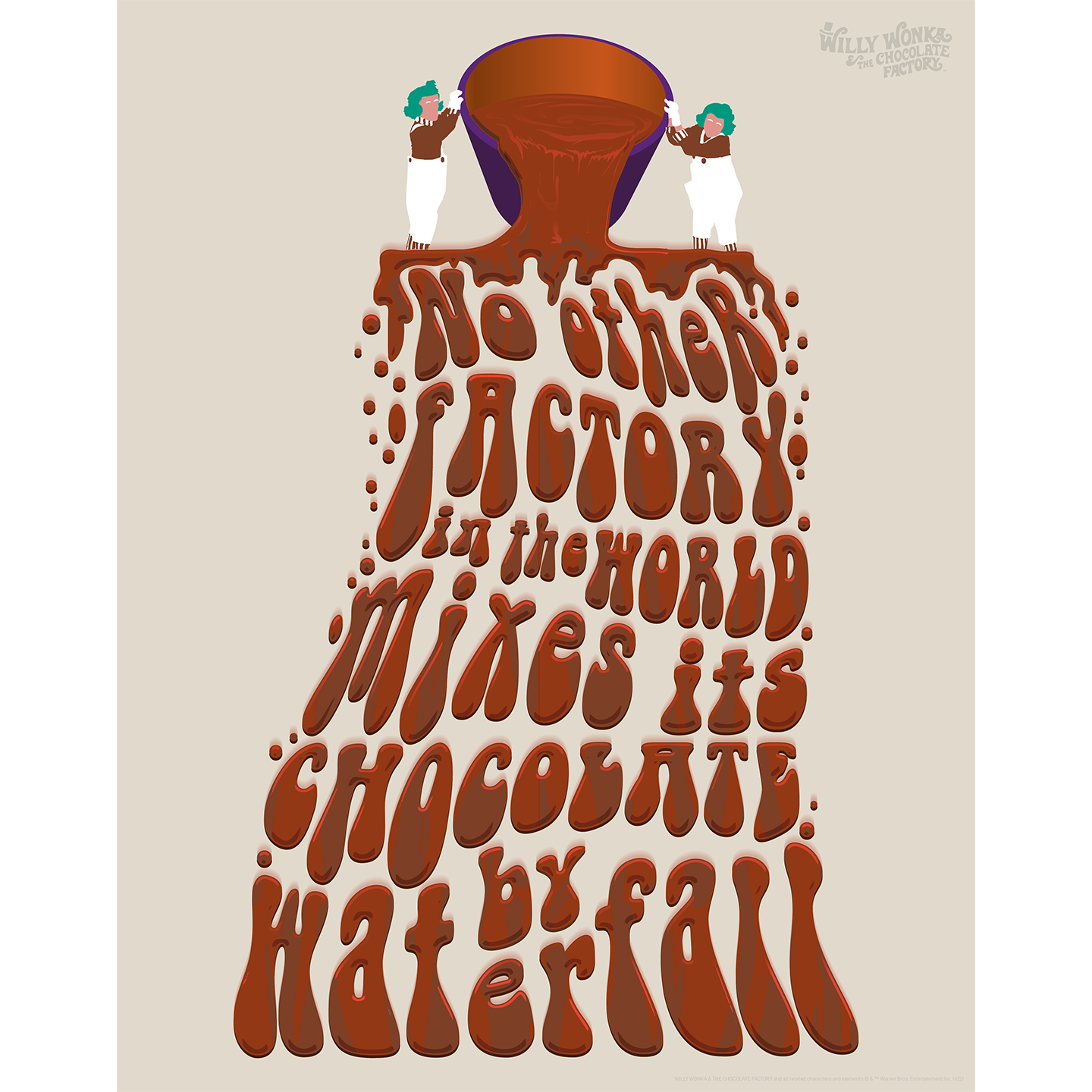 Willy Wonka and the Chocolate Factory Limited Edition Art Print