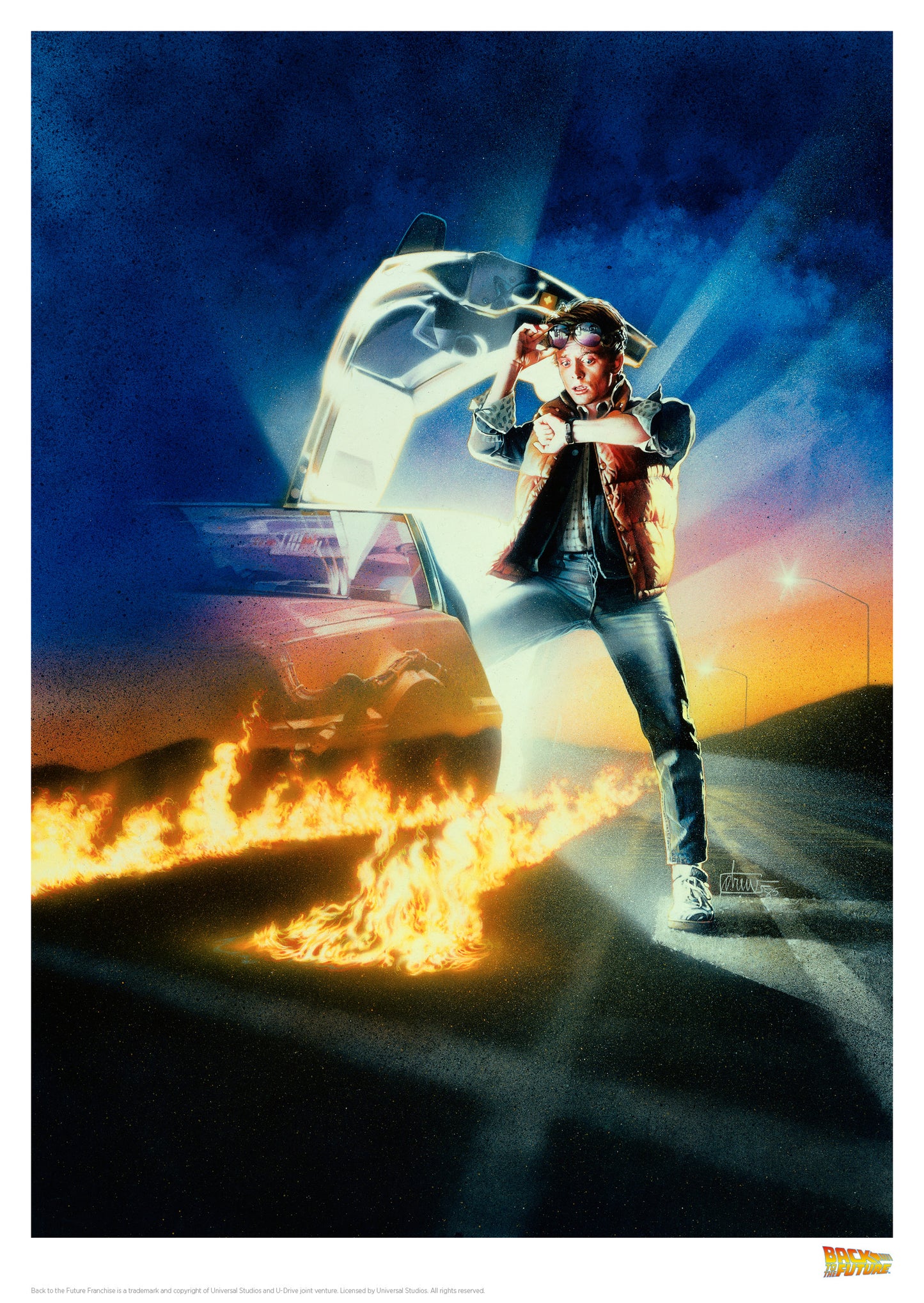Back to the Future Limited Edition Art Print