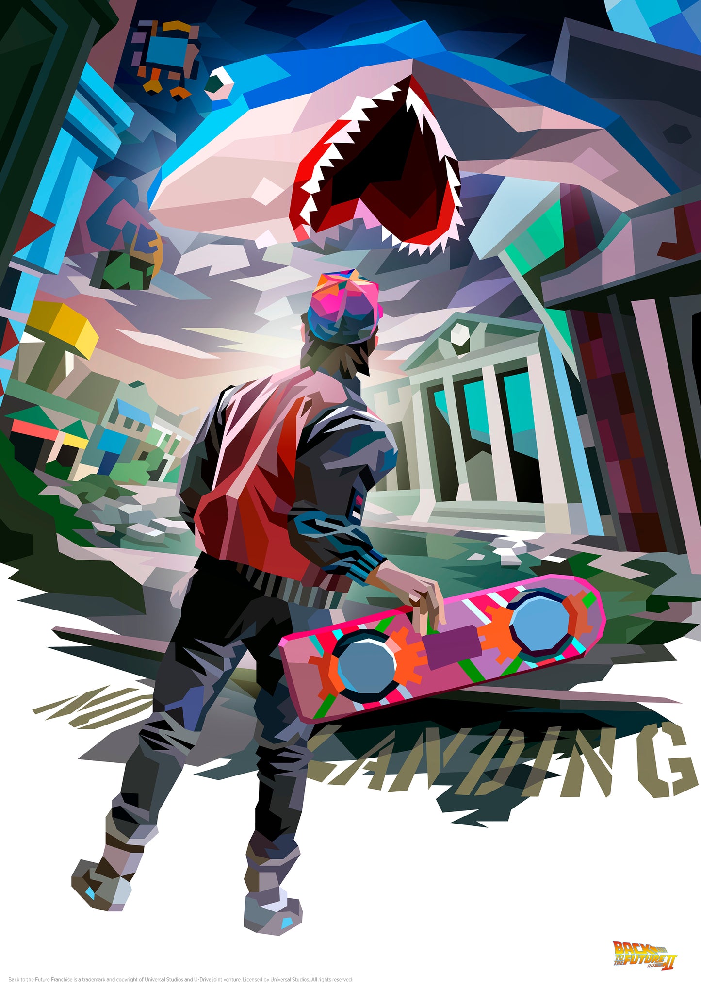 Back to the Future Art Print