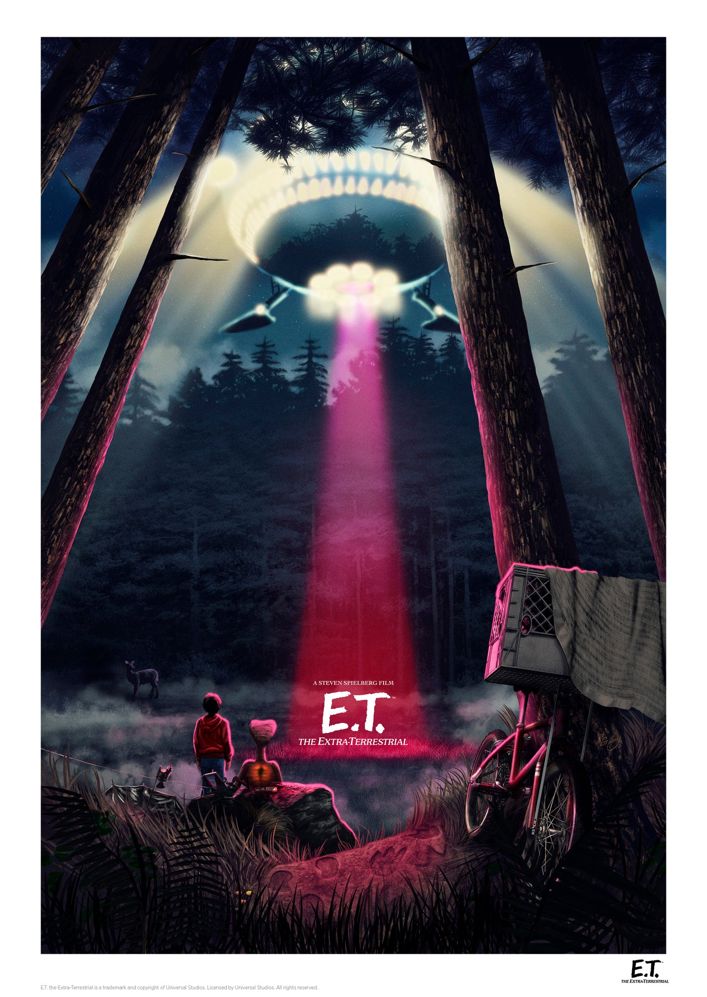 E.T. Art Print
