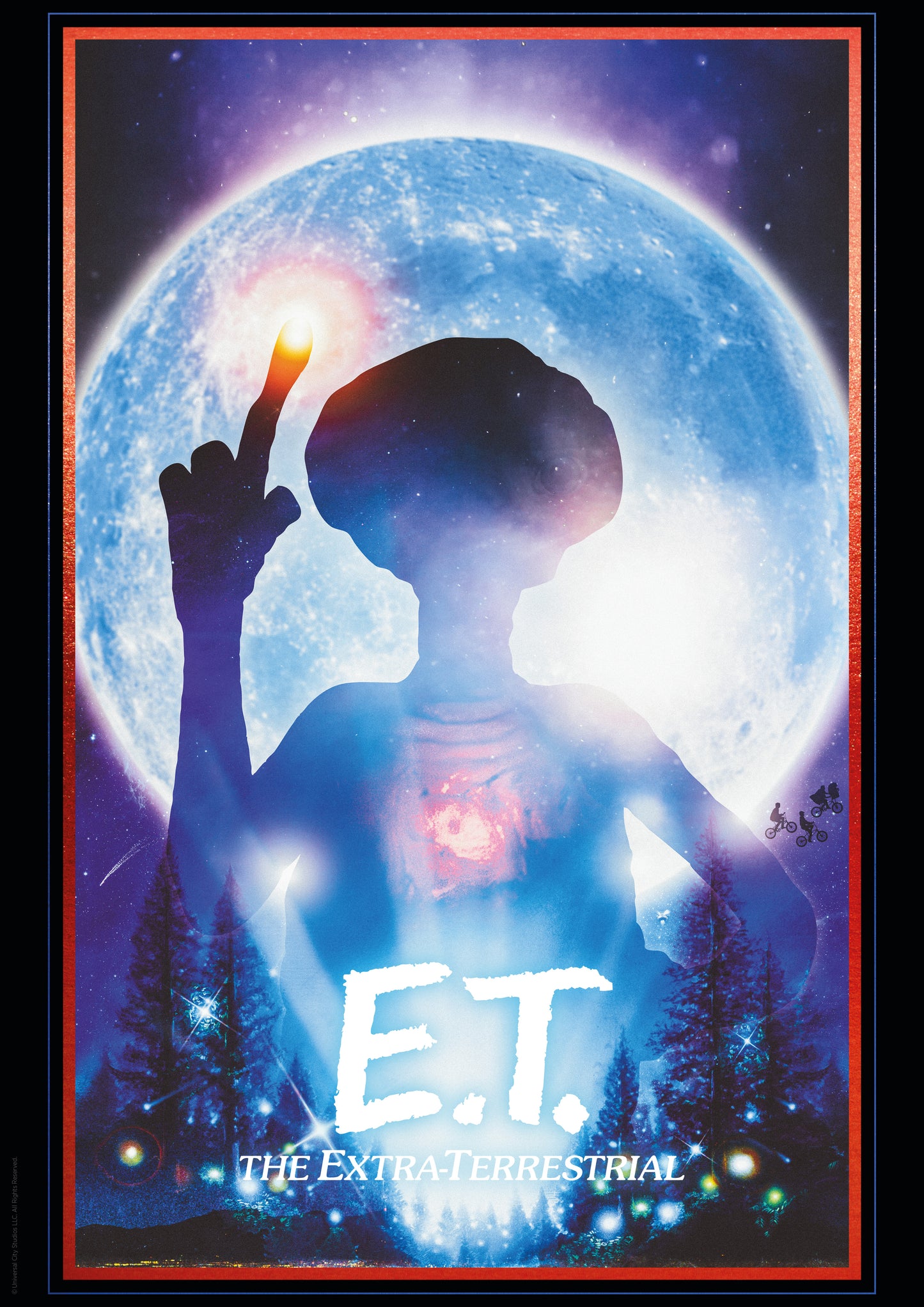 E.T. Amblin Art Print