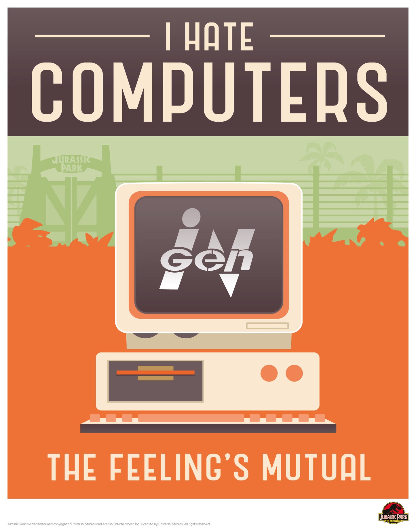 Jurassic Park Limited Edition Art Print