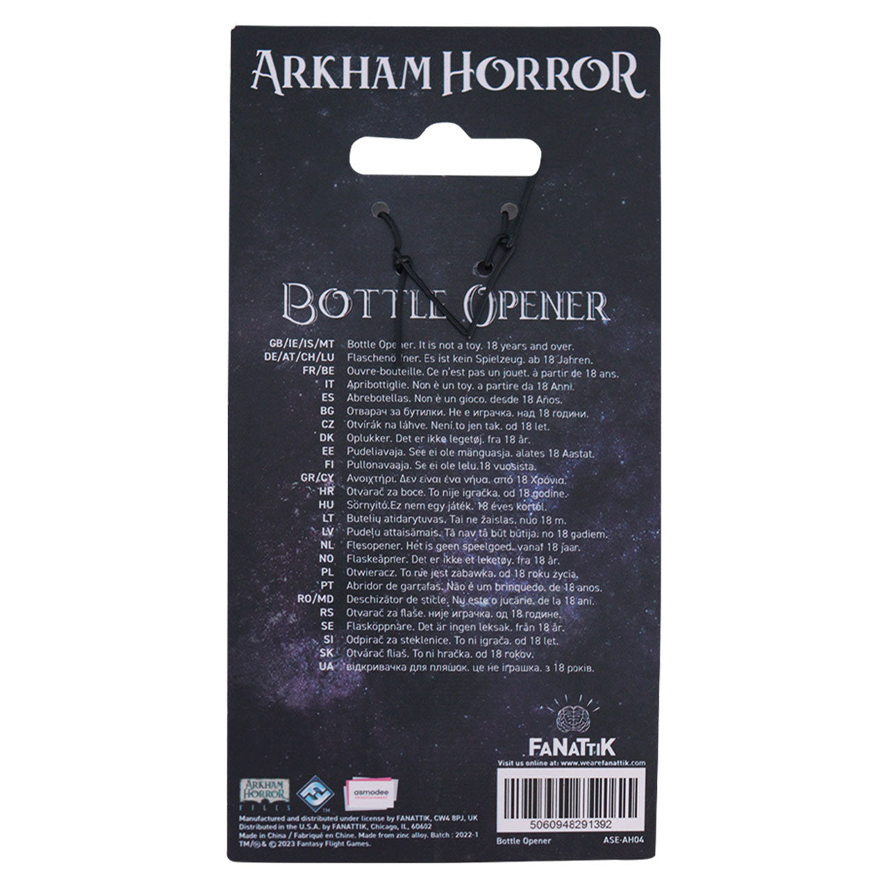 Arkham Horror Clover Club Bottle Opener