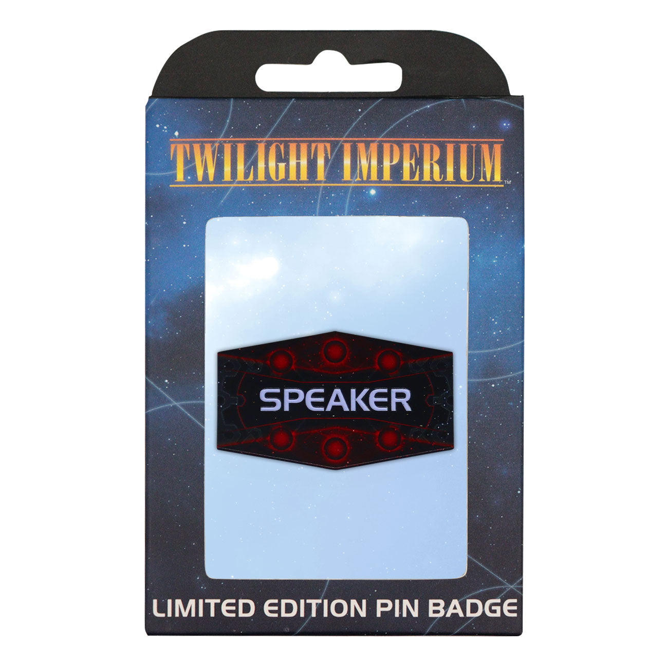 Twilight Imperium Speaker Pin Badge