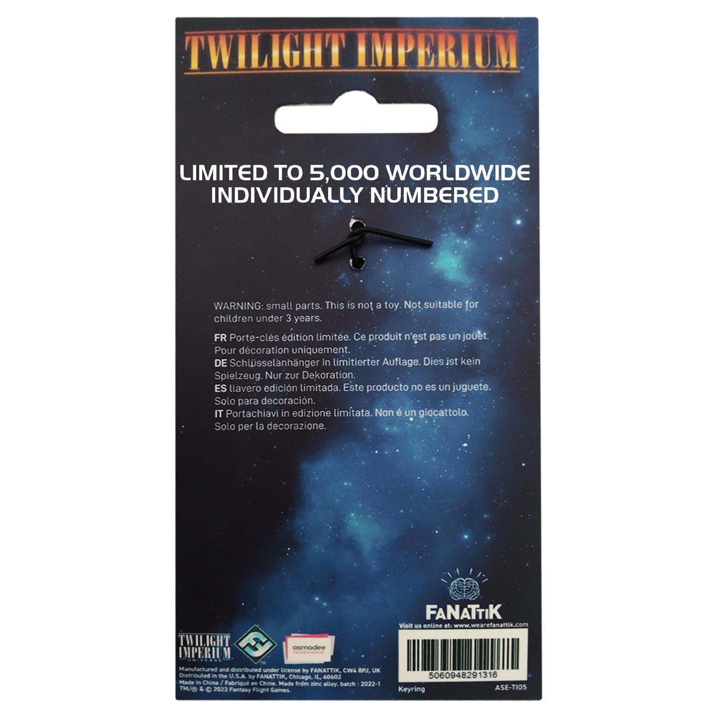 Twilight Imperium Key Ring