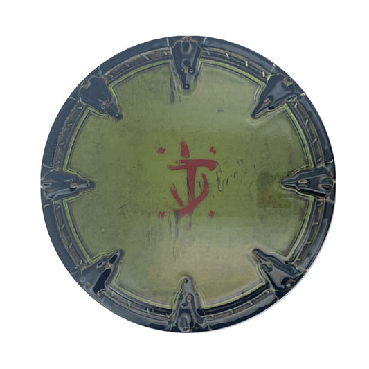 DOOM: The Dark Ages Shield Saw Medallion and Art Card