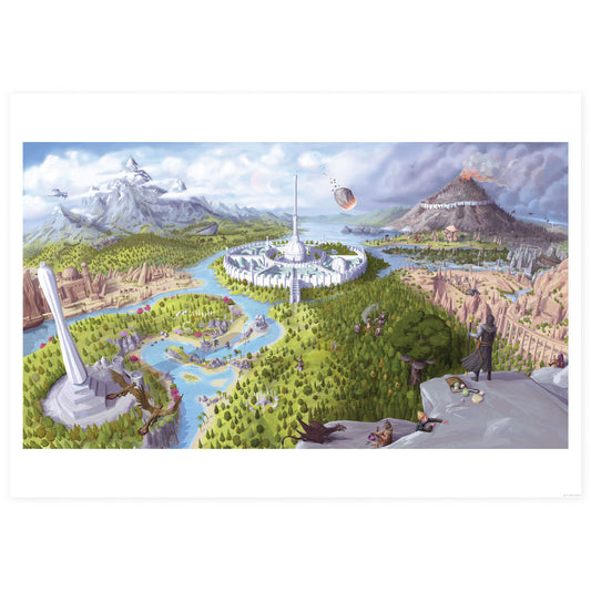 The Elder Scrolls IV: Oblivion Art Print