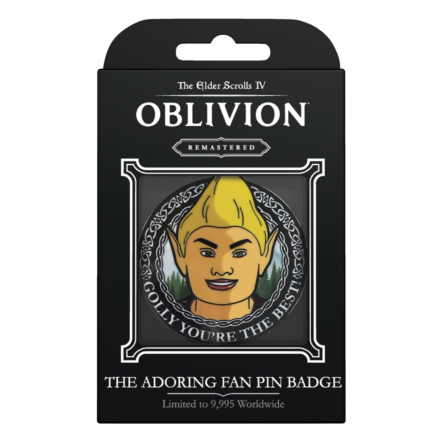 The Elder Scrolls IV: Oblivion Adoring Fan Pin Badge