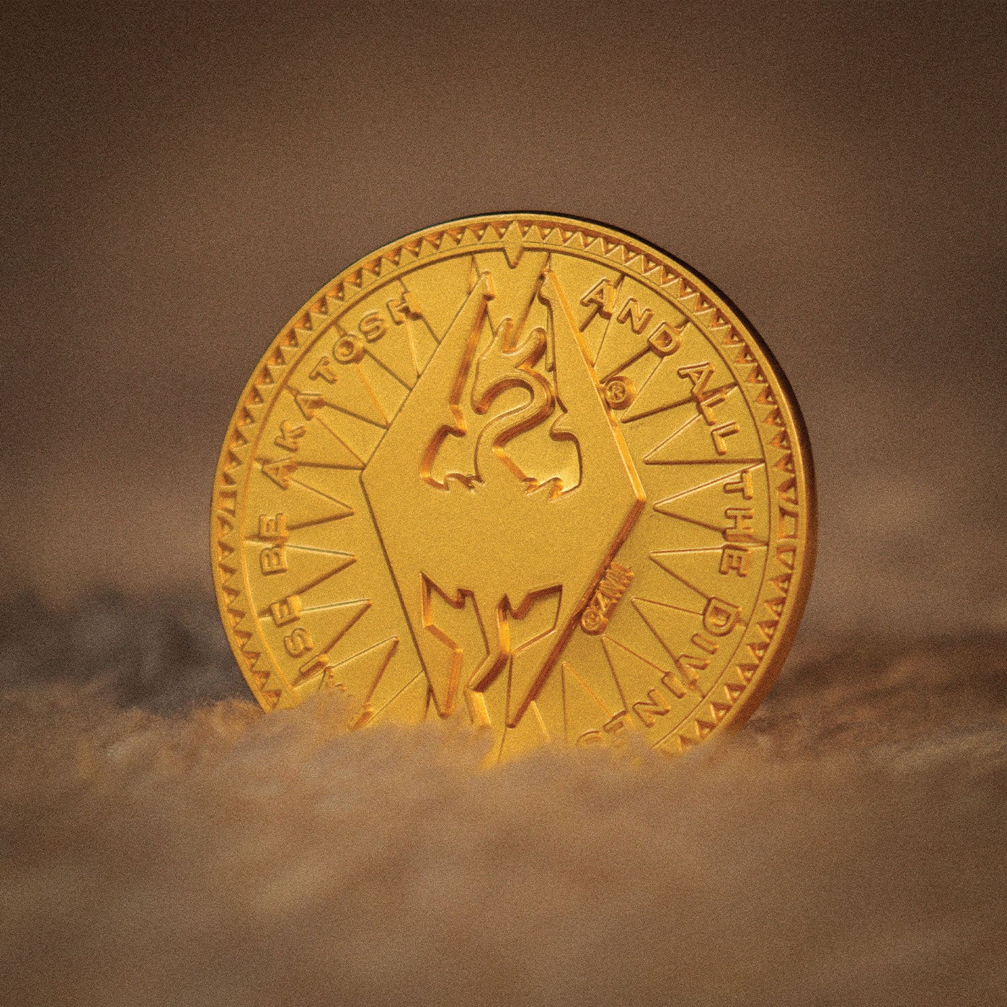 The Elder Scrolls V: Skyrim Septim Coin – Misty Gold Edition