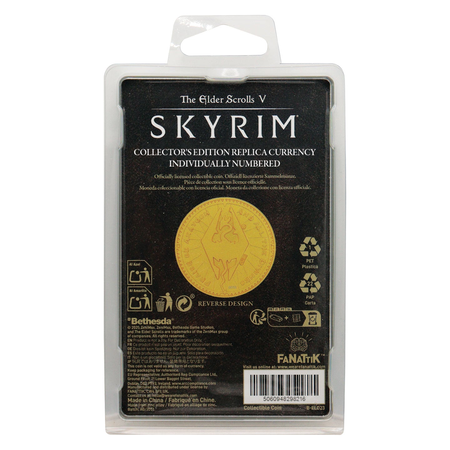 The Elder Scrolls V: Skyrim Septim Coin – Misty Gold Edition
