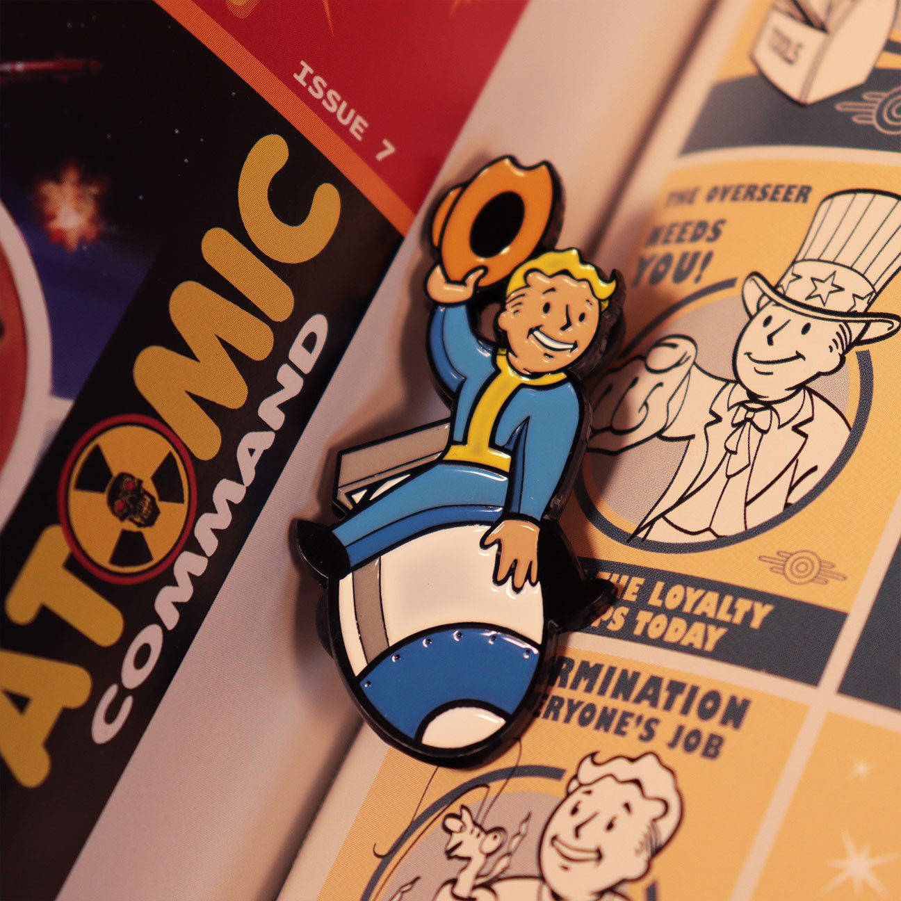 Fallout Limited Edition Vault Boy Pin Badge – Fanattik Trade