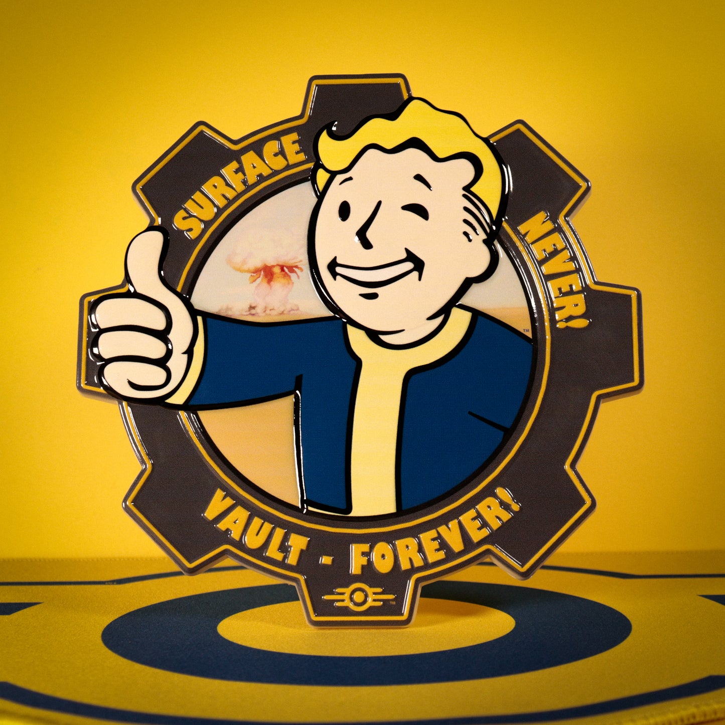 Fallout Vault Boy Resin Plaque