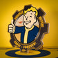 Fallout Vault Boy Resin Plaque