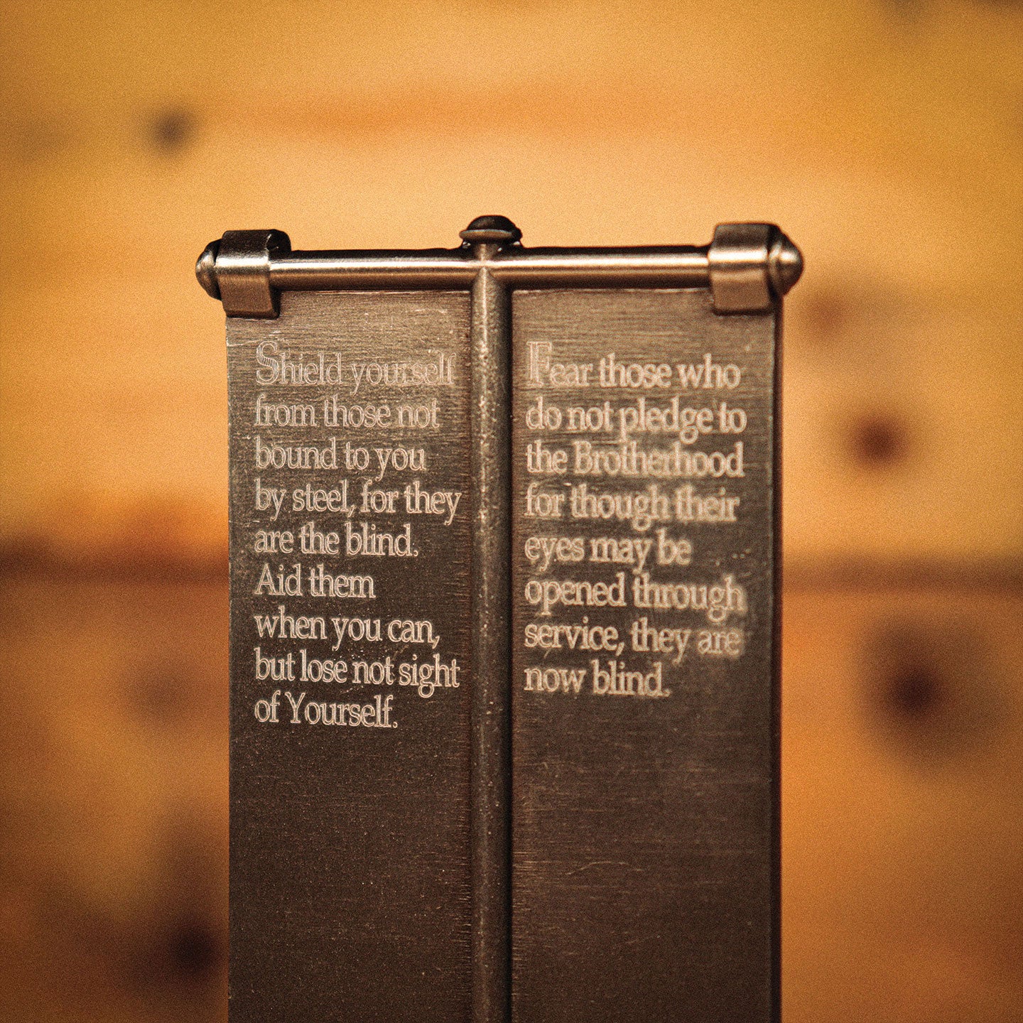 Fallout Limited Edition Brotherhood of Steel Metal Banner