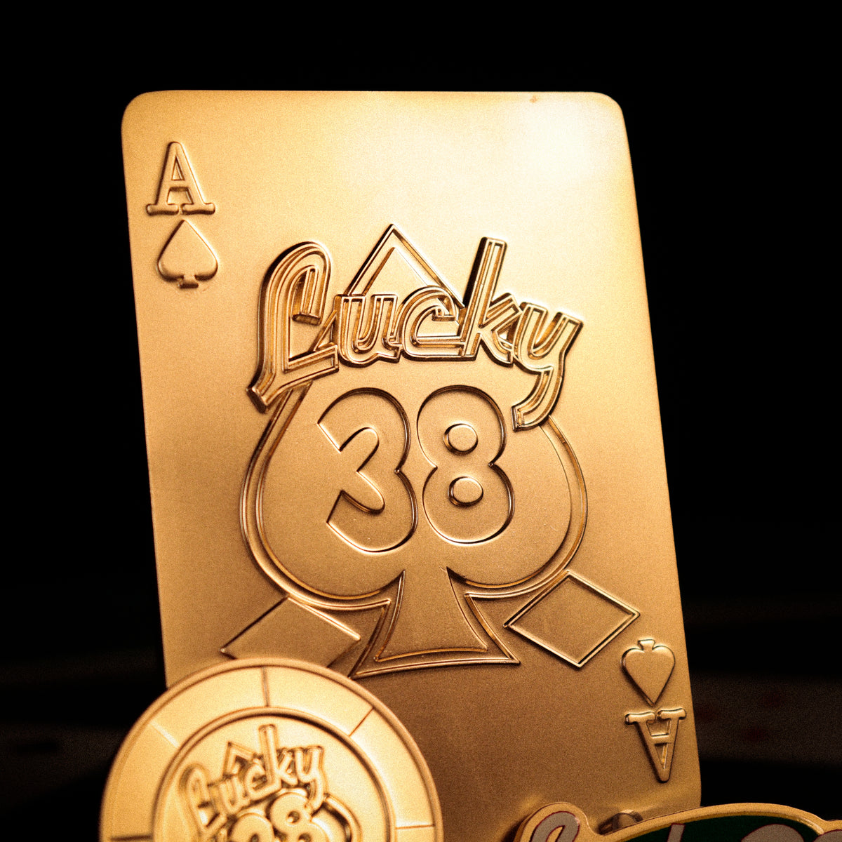 Fallout: New Vegas - Lucky 38 Imitation Gold Casino Set