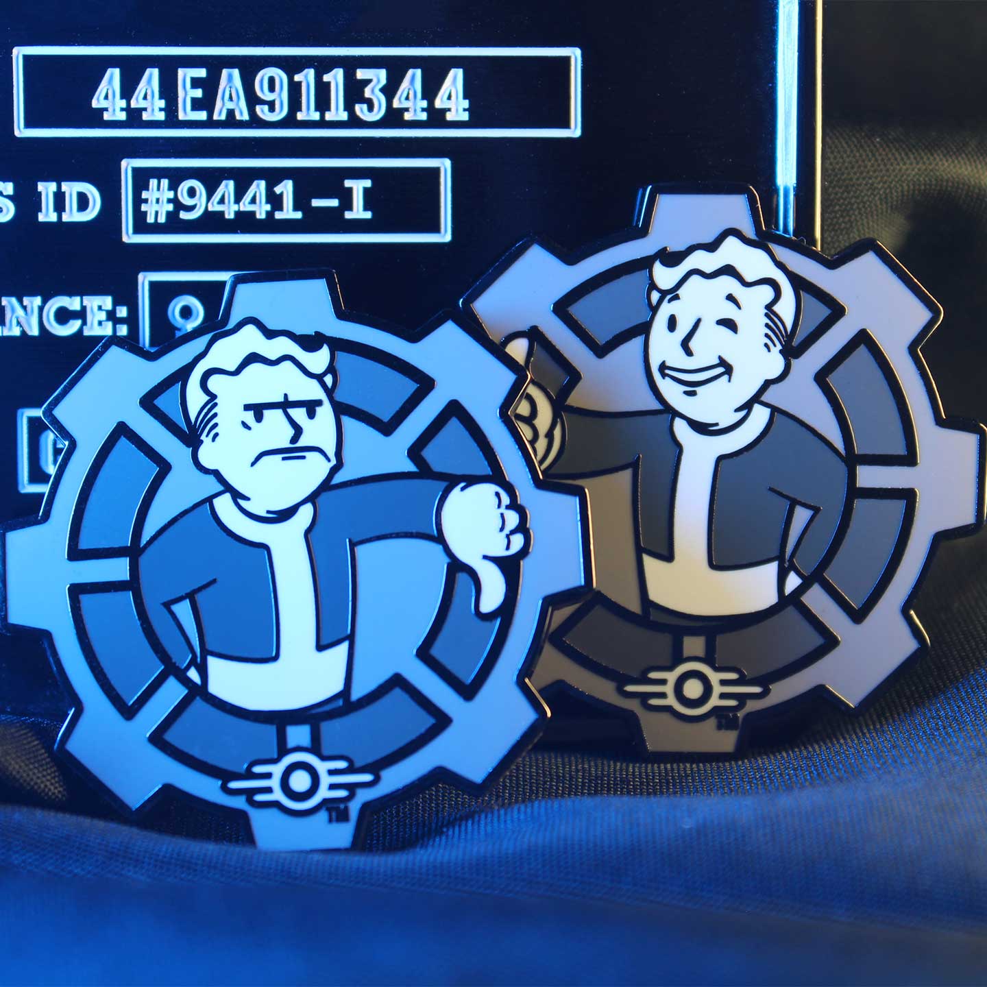 Fallout Black & White Collectible Decision Coin