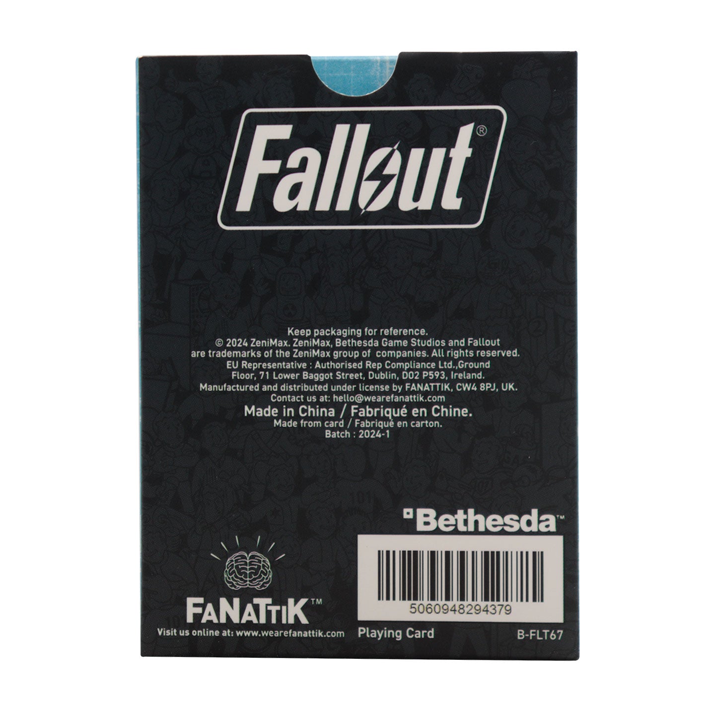 Fallout Playing Cards CDU Containing 12 Packs
