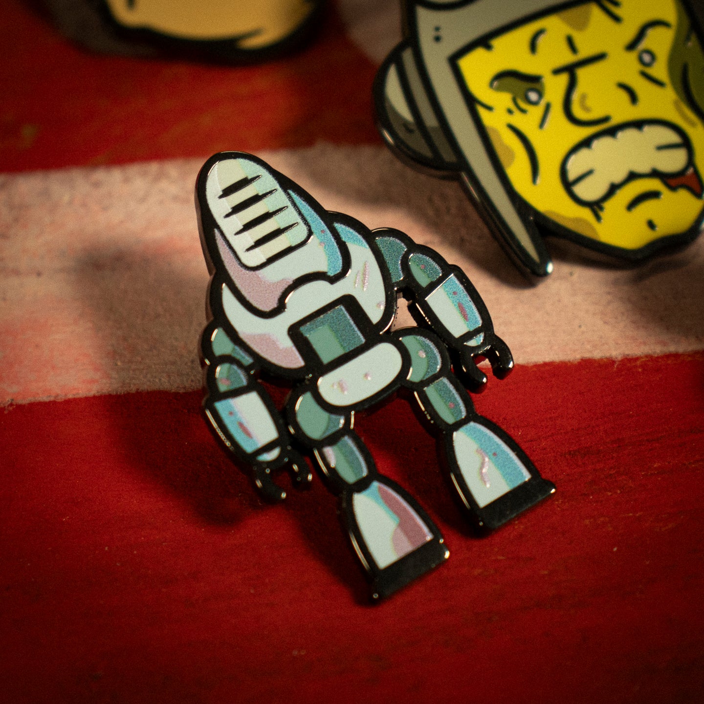 Fallout Mystery Pin Badge CDU Containing 12 Blind Boxes