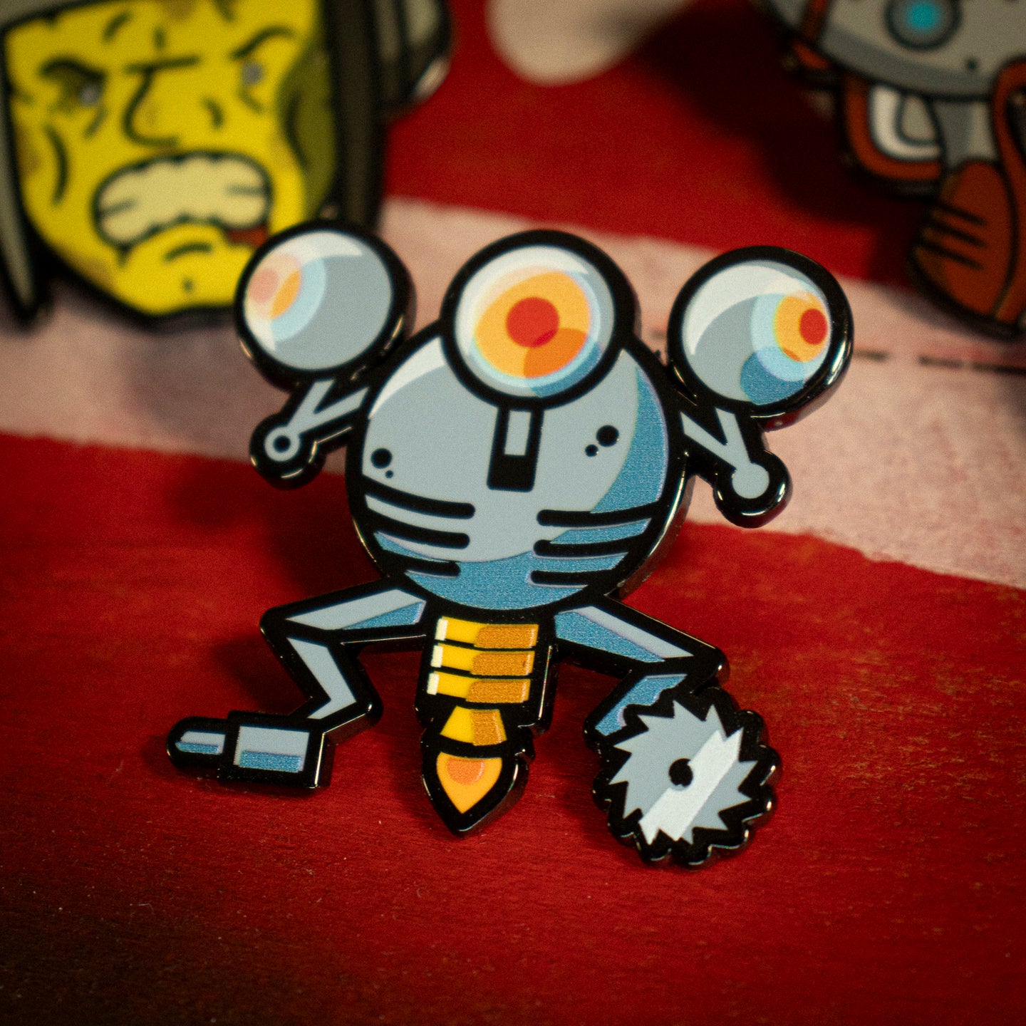 Fallout Mystery Pin Badge CDU Containing 12 Blind Boxes