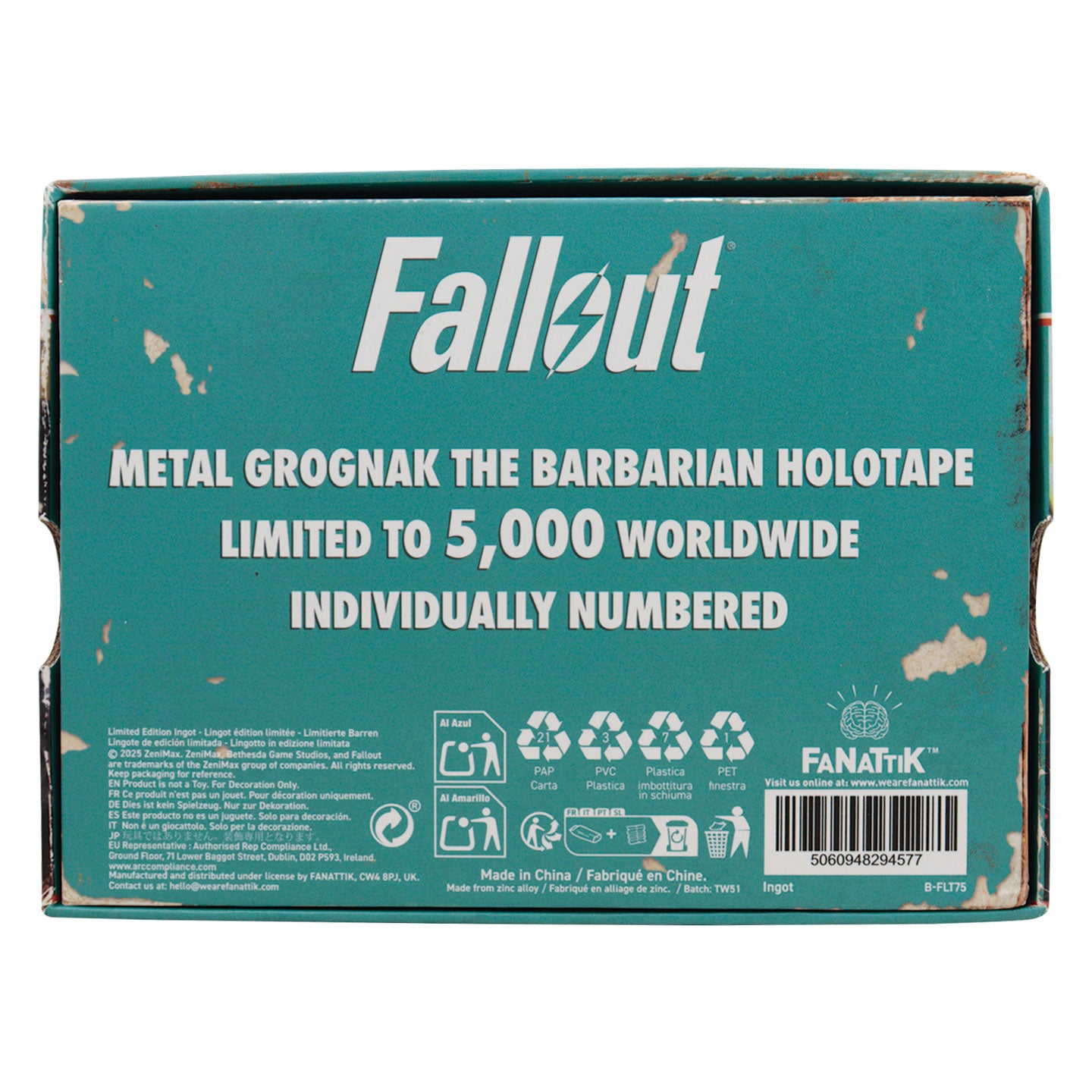 Fallout Grognak the Barbarian Holotape Replica