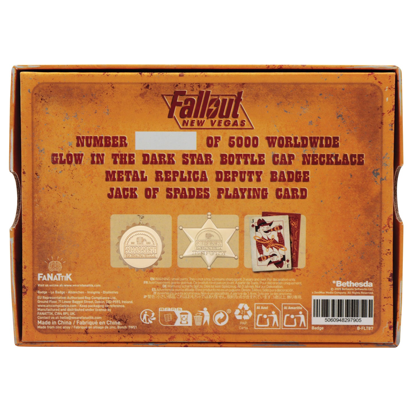 Fallout Sunset Sarsaparilla Legend of the Star Set – Gold Coloured Edition