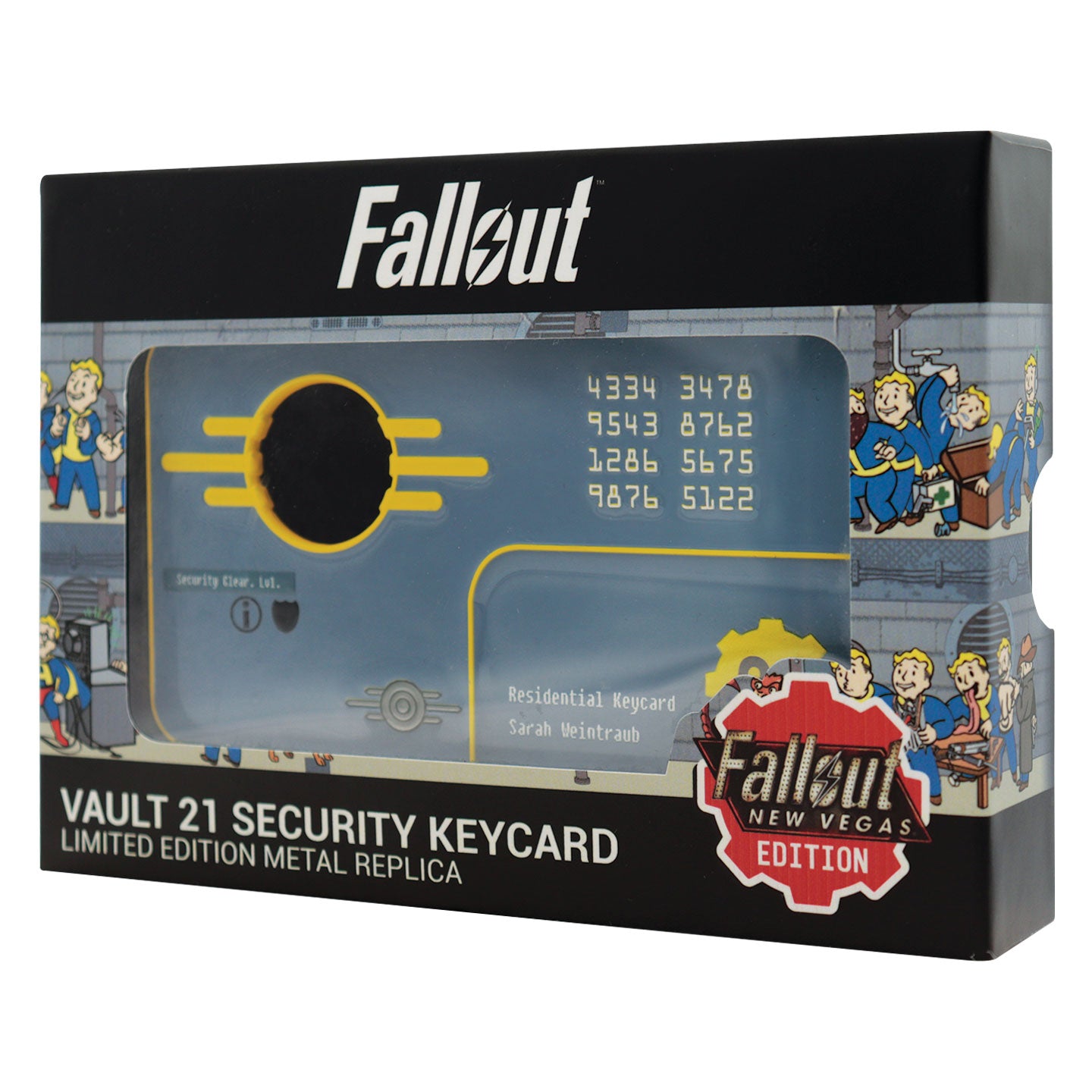 Fallout: New Vegas Vault 21 Security Keycard Replica