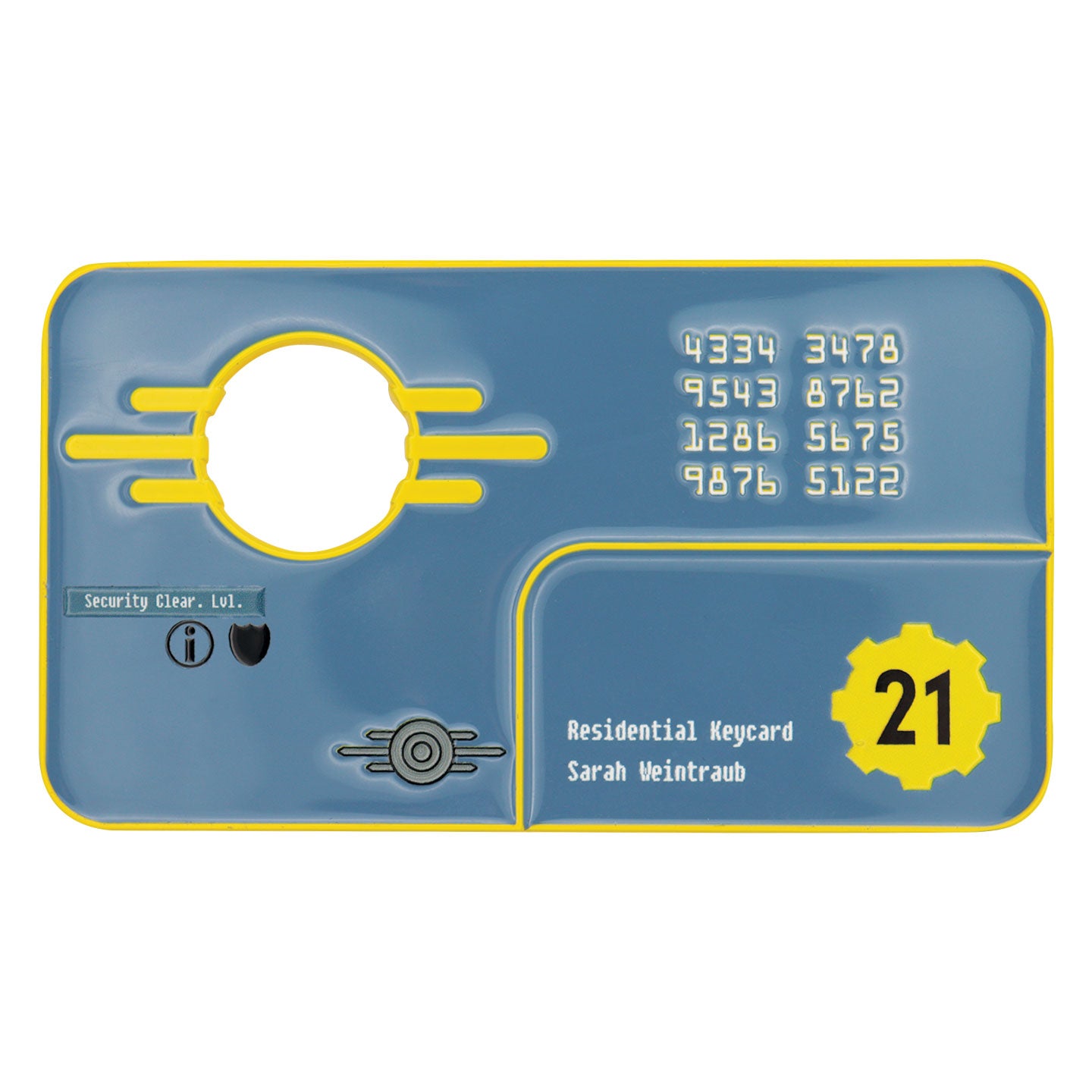 Fallout: New Vegas Vault 21 Security Keycard Replica