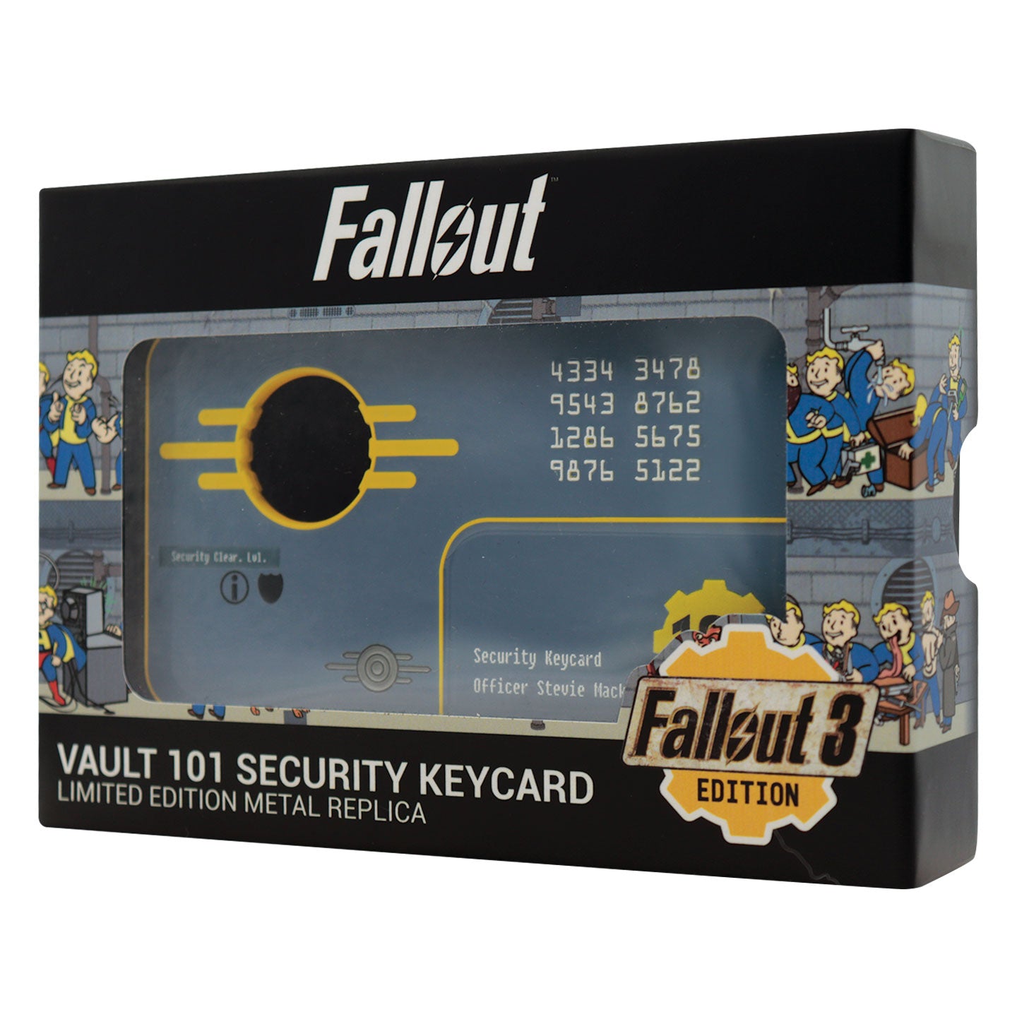 Fallout 3 Vault 101 Limited Edition Security Keycard Replica