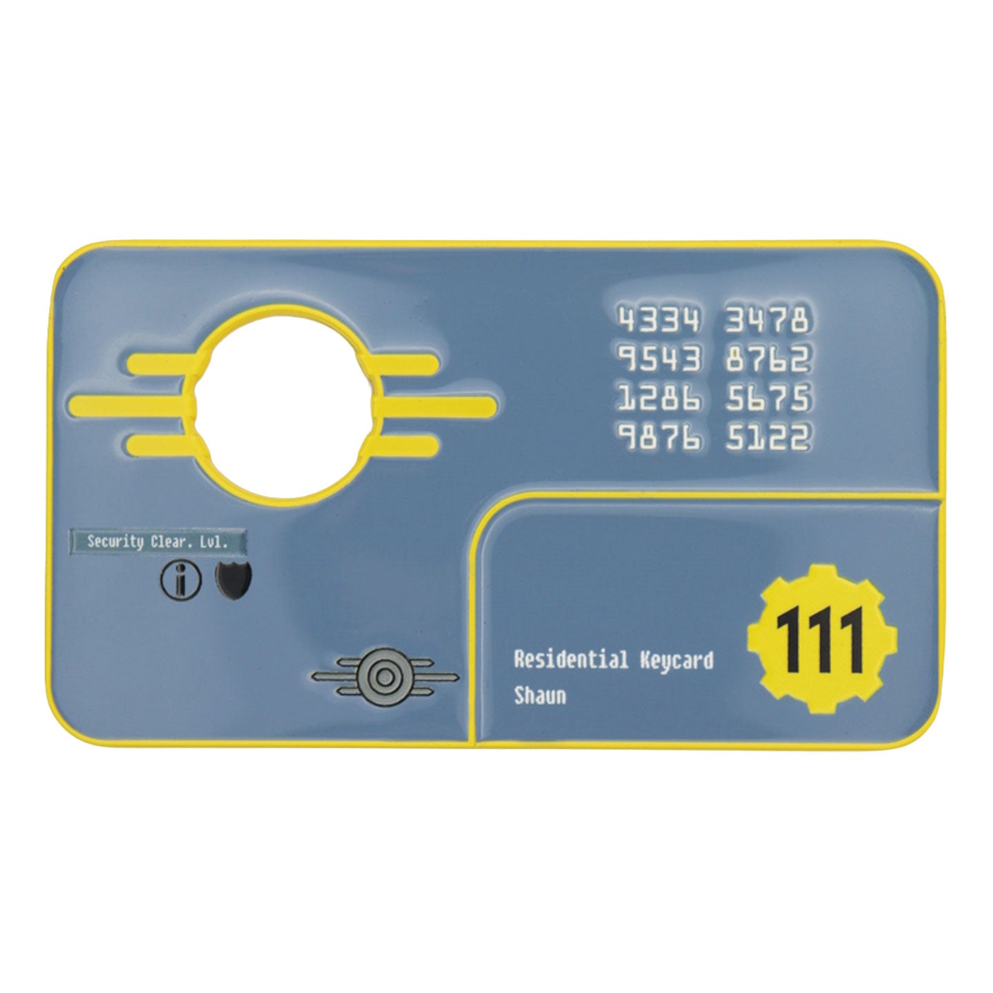 Fallout 4 - Vault 111 Limited Edition Security Keycard Replica