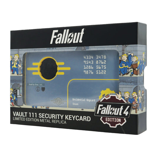 Fallout 4 - Vault 111 Limited Edition Security Keycard Replica