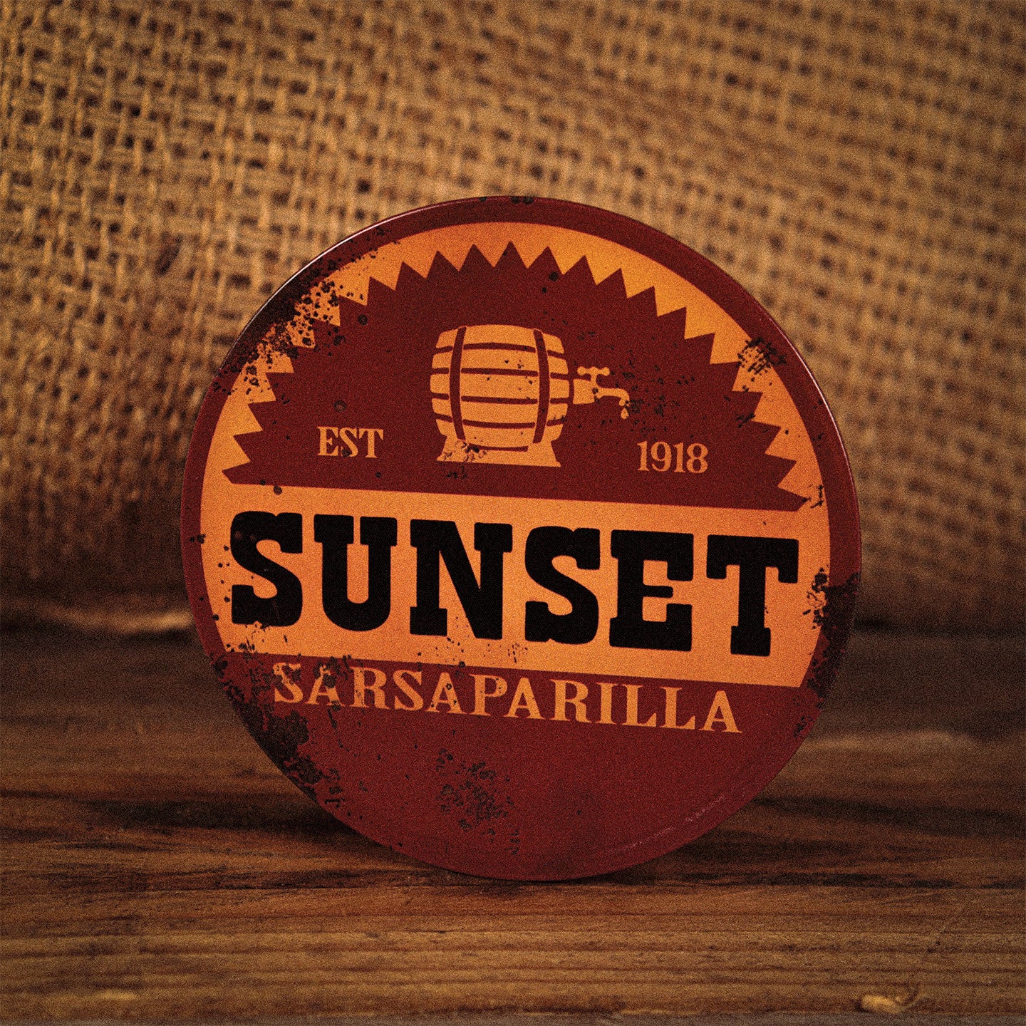 Fallout Set of 4 Metal Drinks Coasters