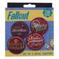 Fallout Set of 4 Metal Drinks Coasters