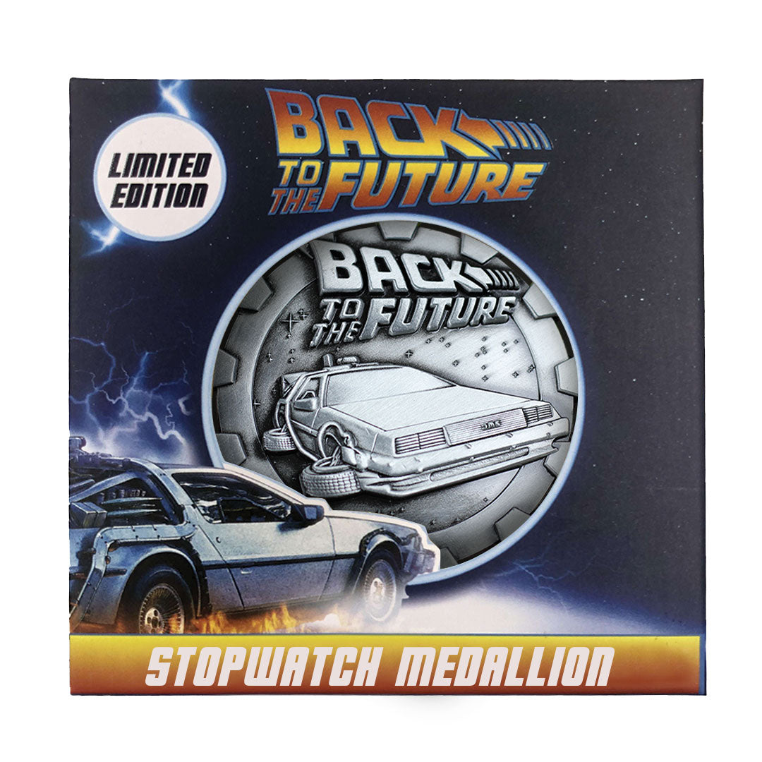 Back to the Future Limited Edition Stopwatch Medallion