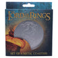 The Lord of the Rings Set of 4 Embossed Metal Coasters