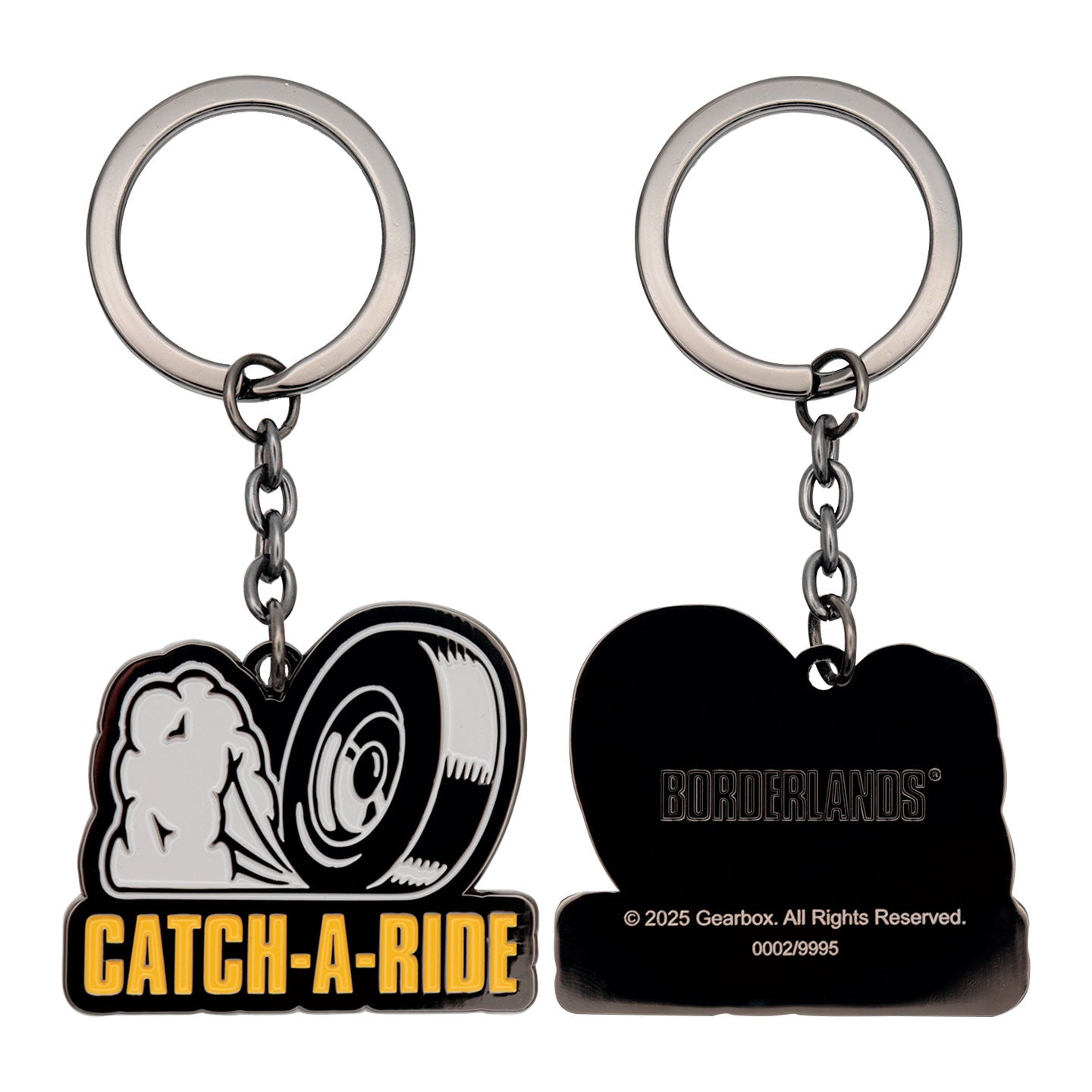 Borderlands Catch-A-Ride Keyring