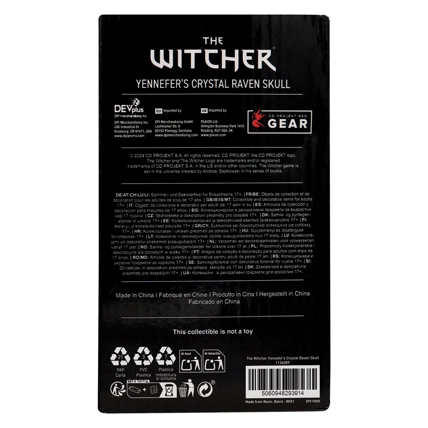 The Witcher: Gooi een muntje naar je Witcher Replica Coin - Nederland The Witcher: Gooi een muntje naar je Witcher Replica Coin - Nederland