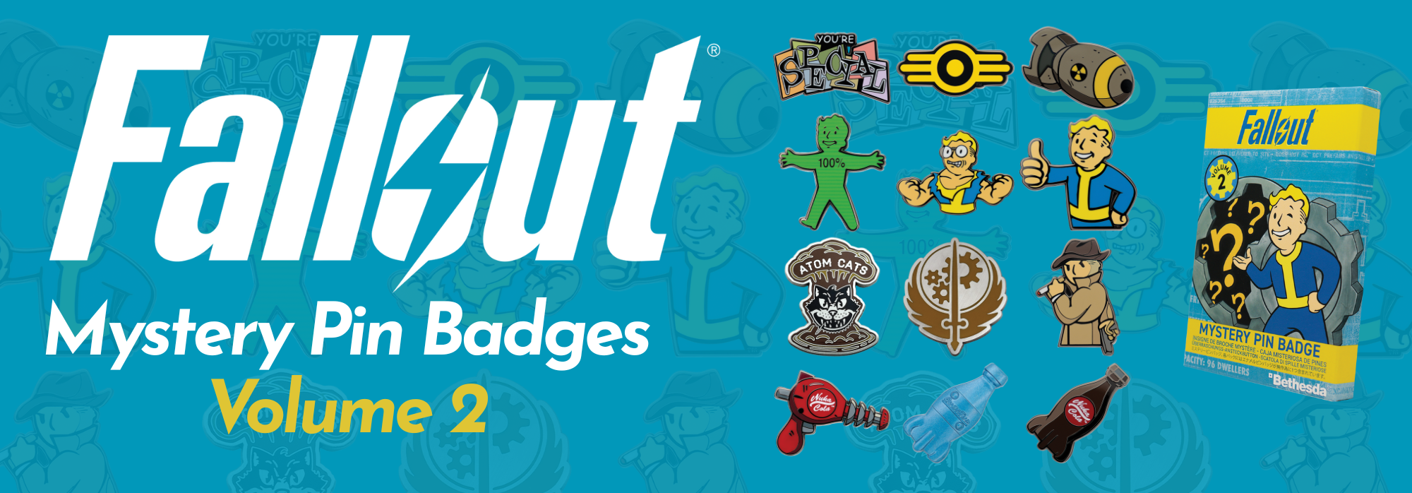 Fallout Mystery Pins V2