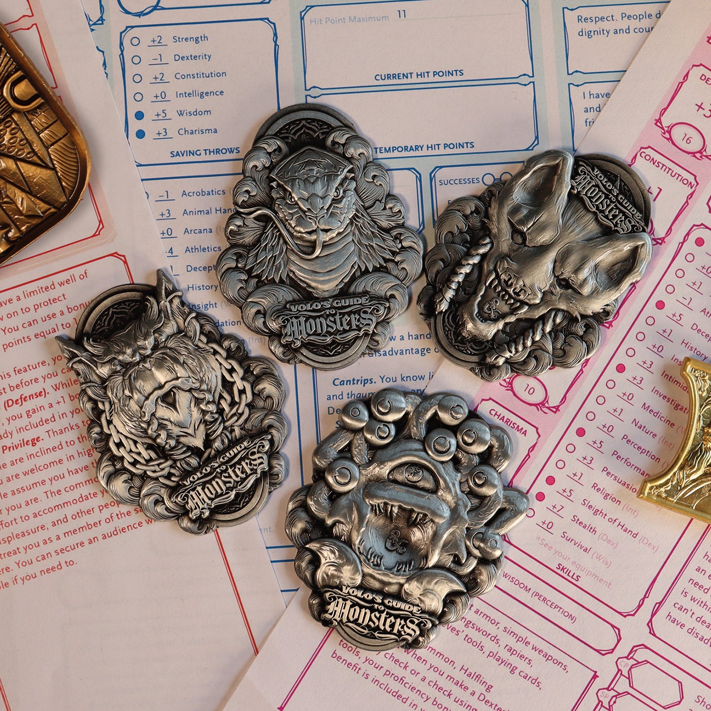 dungeons & dragons volo's guide to monsters Dungeons & Dragons Volo's Guide to Monsters Medallion Set – Fanattik Trade