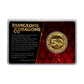 Dungeons & Dragons 50th Anniversary 24k Gold Plated Coin with Colour Print