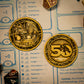 Dungeons & Dragons 50th Anniversary Antique Gold Coin