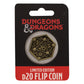 Dungeons & Dragons Class Cards and D20 Flip Coin