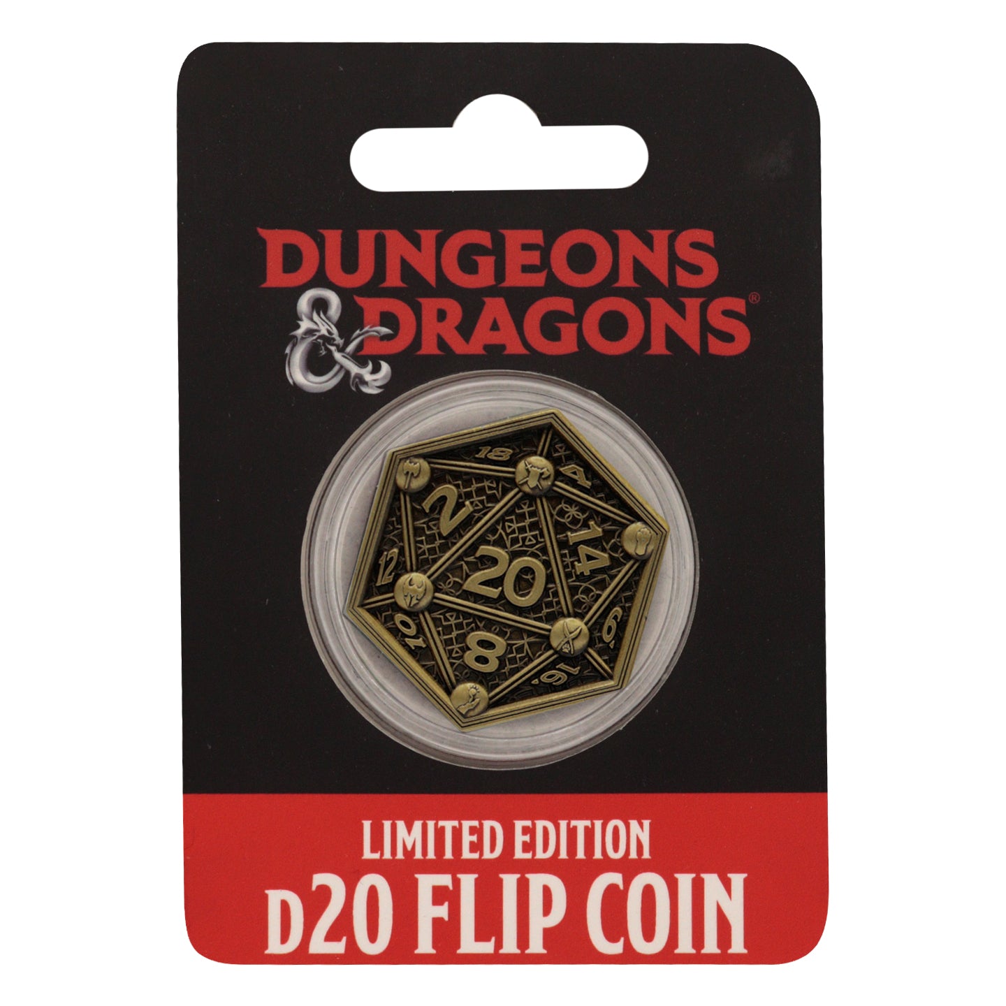 Dungeons & Dragons Class Cards and D20 Flip Coin