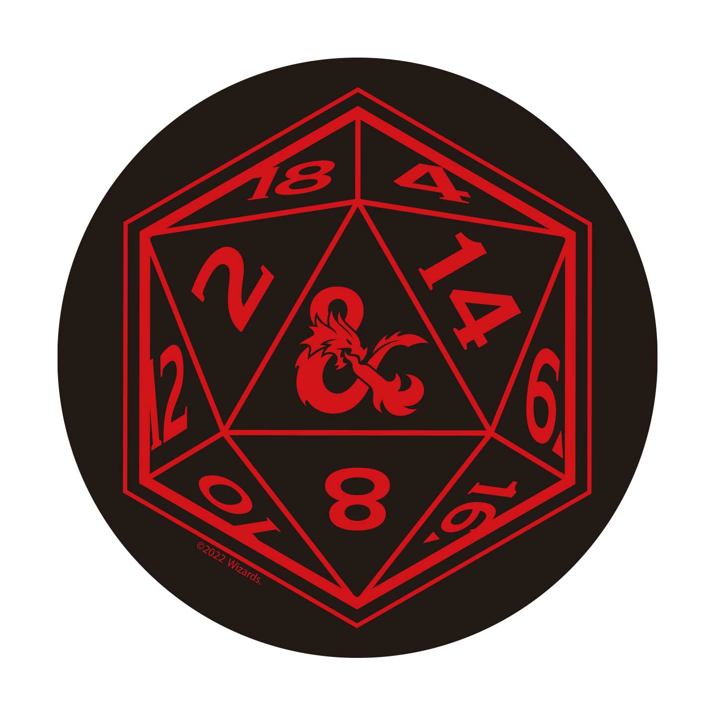 Dungeons & Dragons Desk Pad and Coaster Set