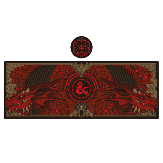 Dungeons & Dragons Desk Pad and Coaster Set