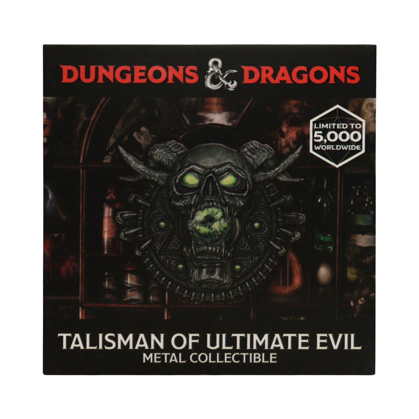 Dungeons & Dragons Limited Edition Talisman of Ultimate Evil Medallion and Art Card