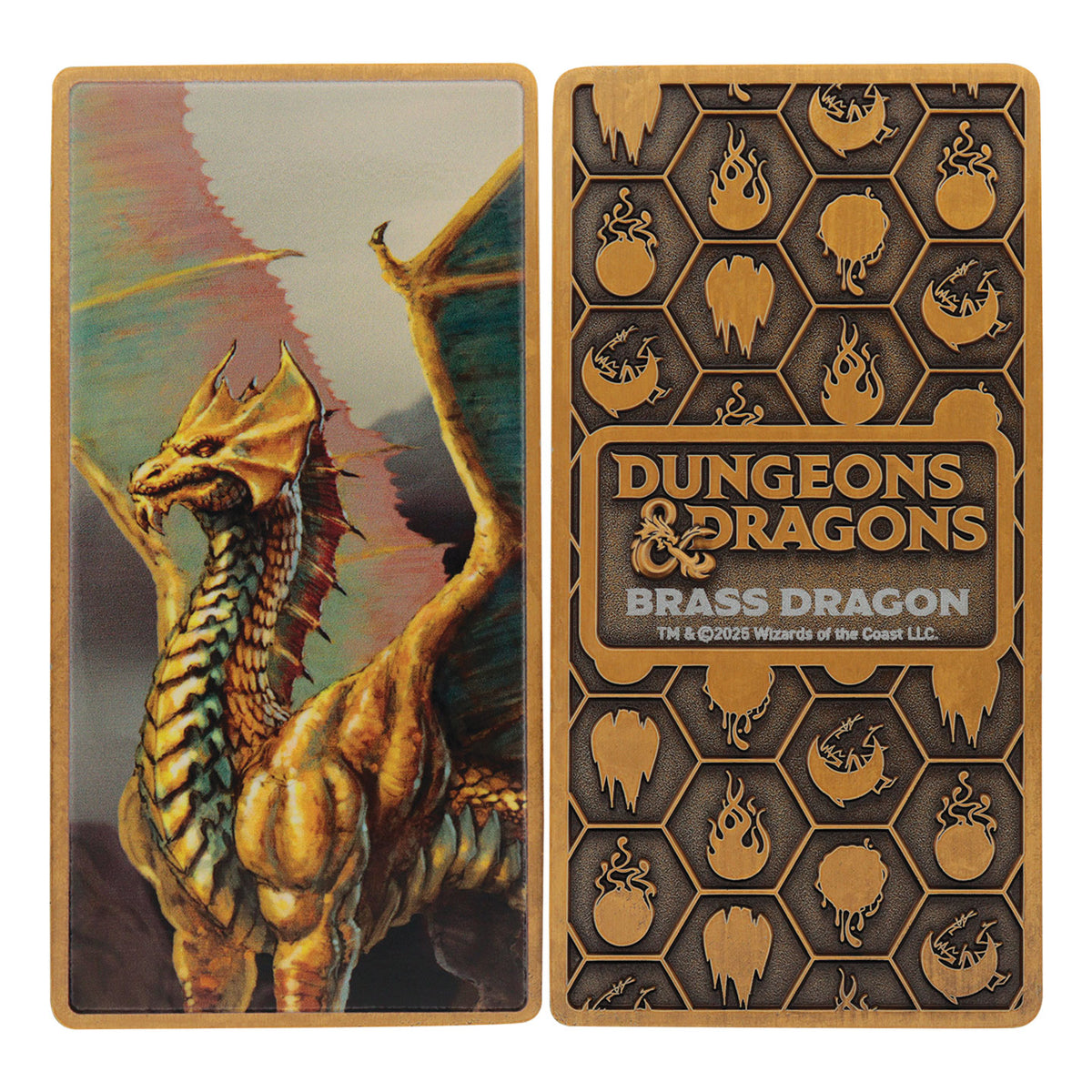 Dungeons & Dragons – Metallic Dragons Set of Five Ingots