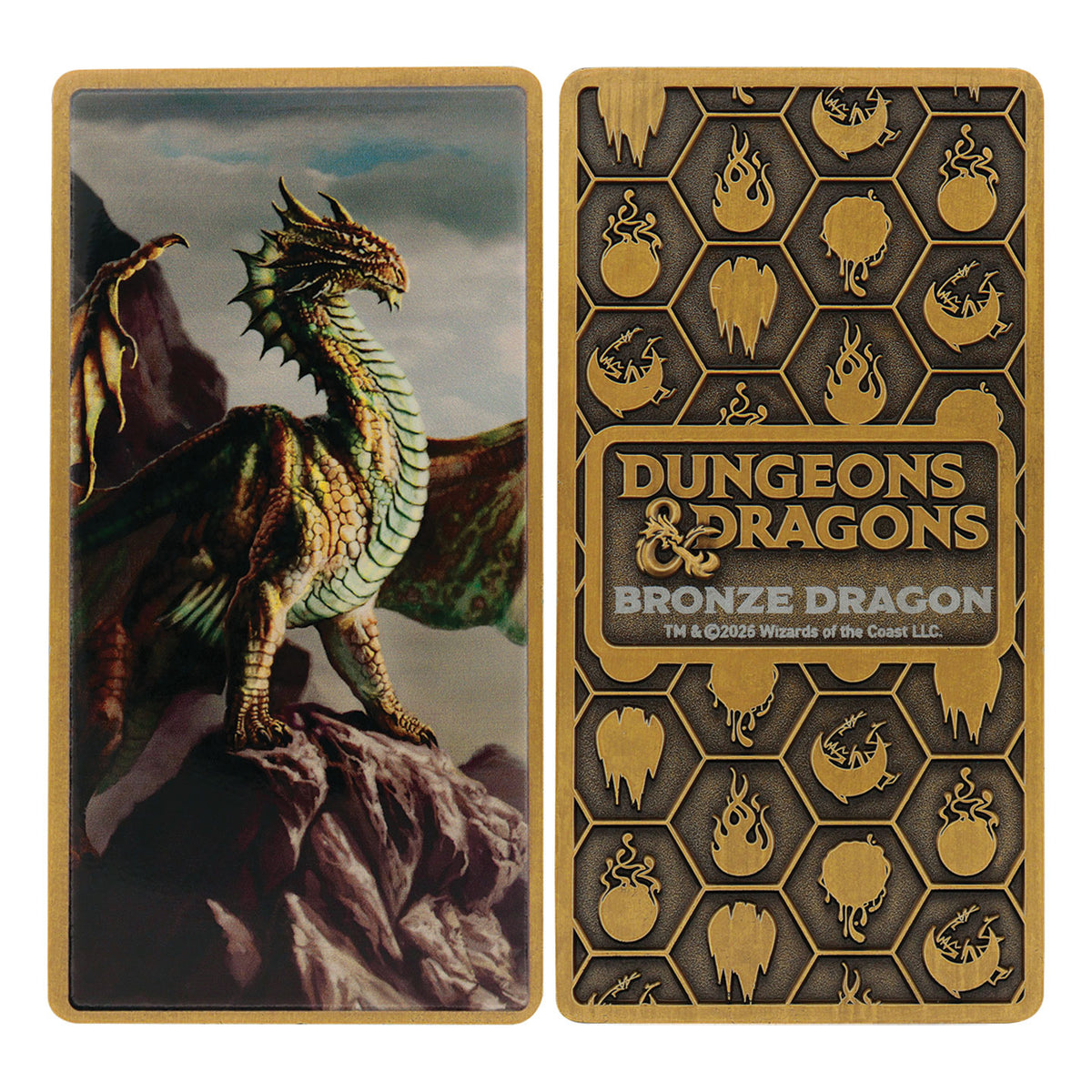 Dungeons & Dragons – Metallic Dragons Set of Five Ingots