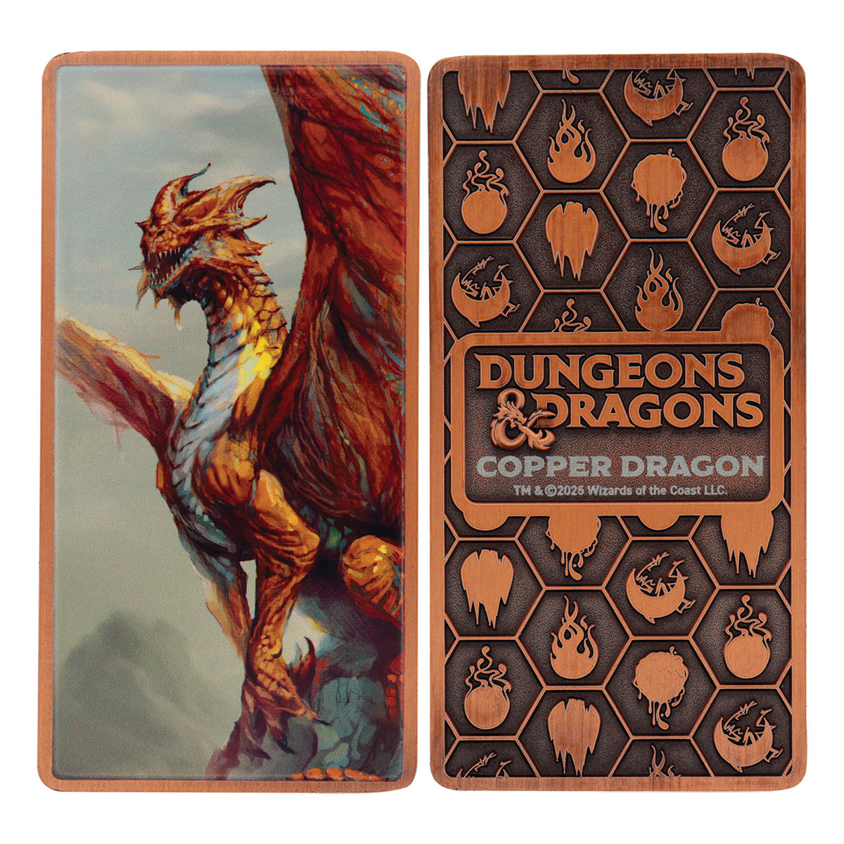 Dungeons & Dragons – Metallic Dragons Set of Five Ingots