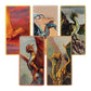 Dungeons & Dragons – Metallic Dragons Set of Five Ingots