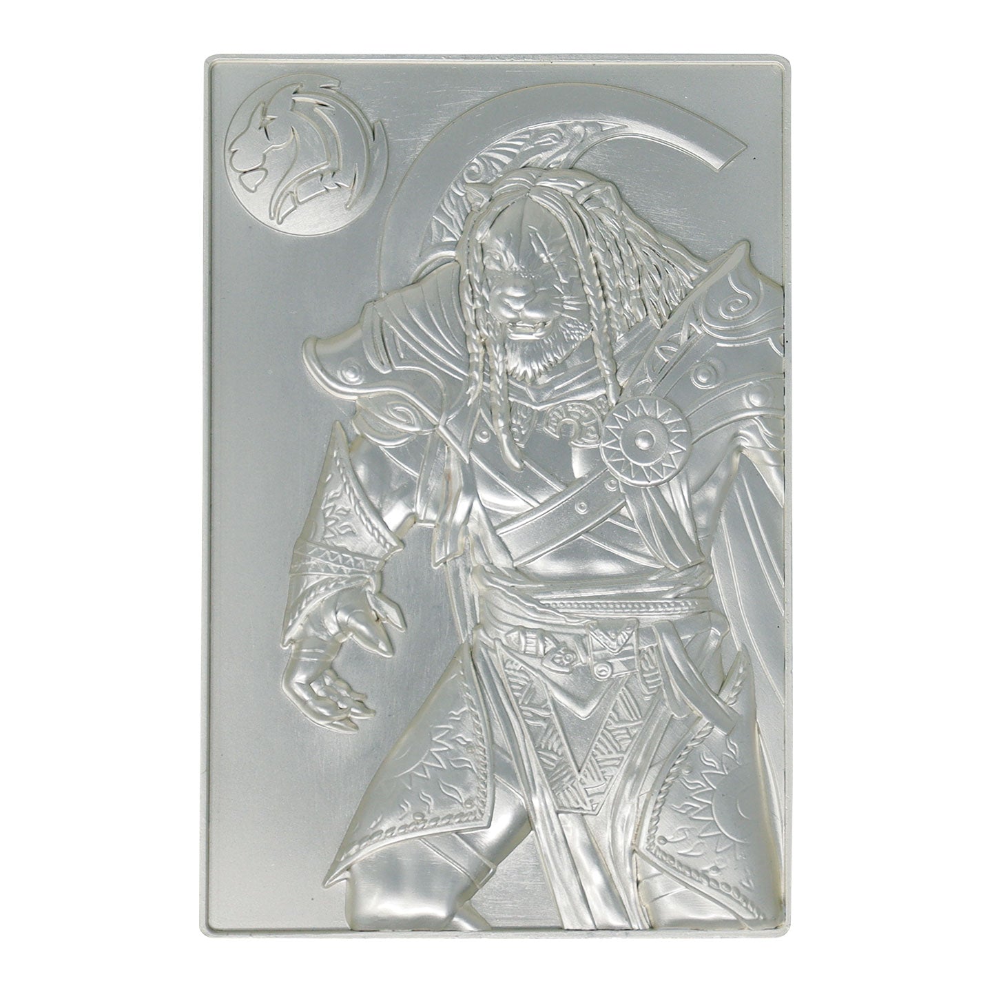 Magic the Gathering Limited Edition .999 Silver Plated Ajani Goldmane Ingot